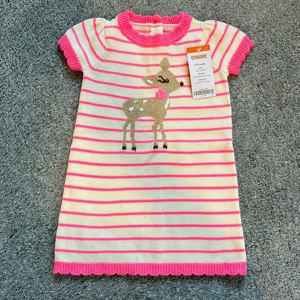 NWT Gymboree baby girl sweater dress